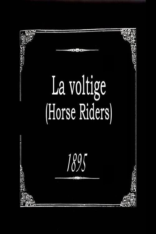 Horse Trick Riders Poster