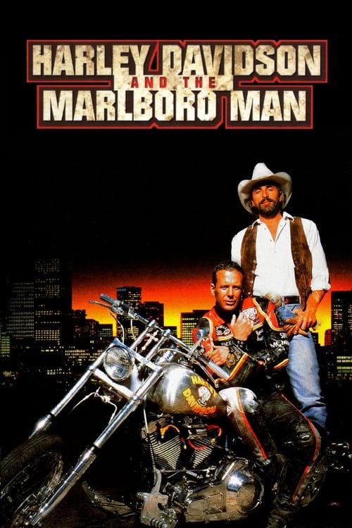 Harley Davidson and the Marlboro Man Poster