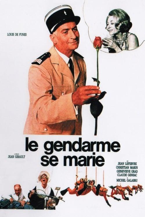 The Gendarme Gets Married Poster