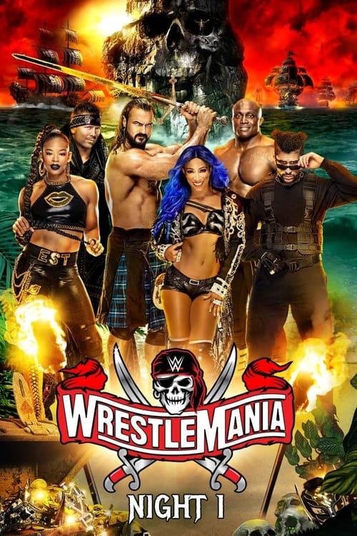 WWE WrestleMania 37: Night 1 Poster