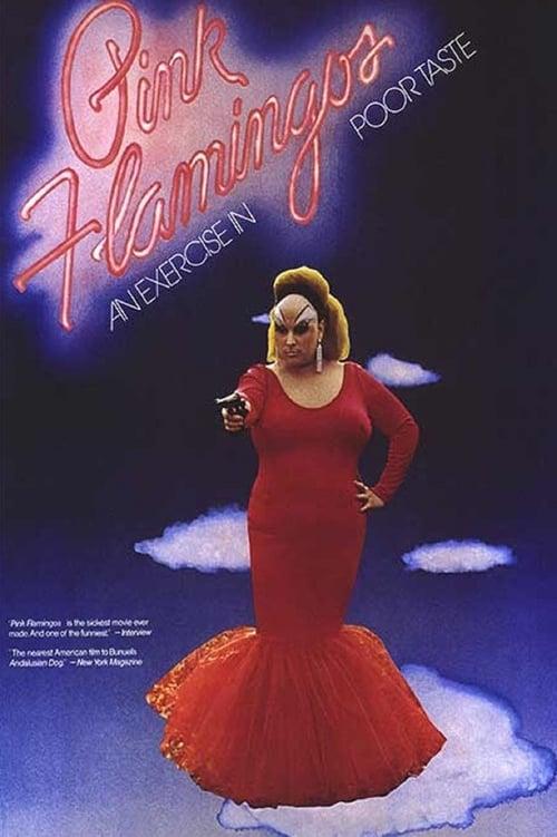 Pink Flamingos Poster