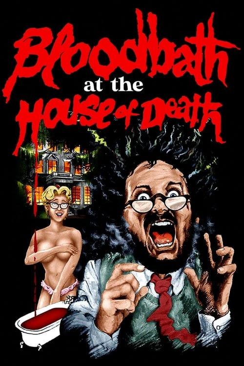 Bloodbath at the House of Death Poster