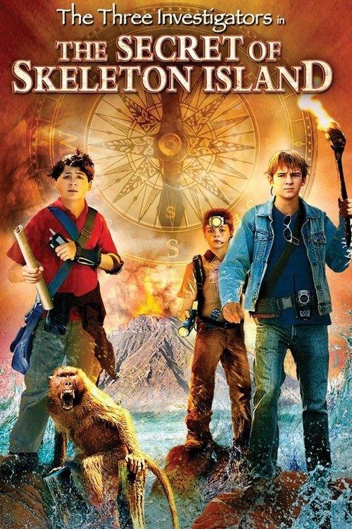 The Three Investigators in The Secret of Skeleton Island Poster