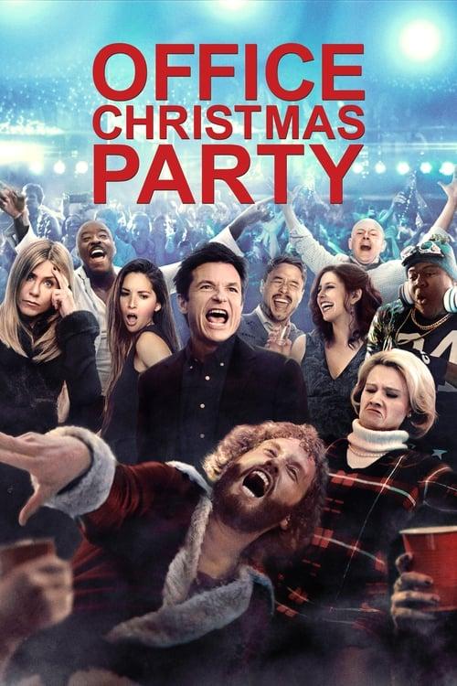 Office Christmas Party Poster