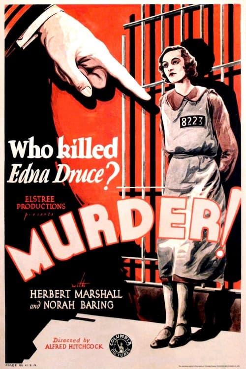 Murder! Poster