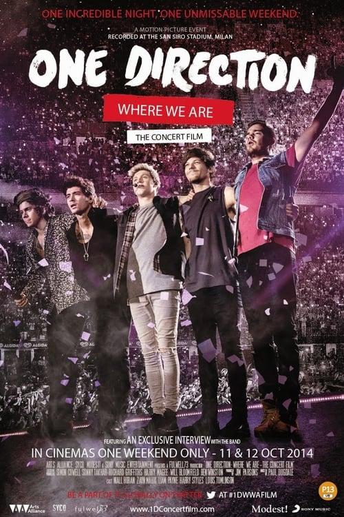 One Direction: Where We Are - The Concert Film Poster