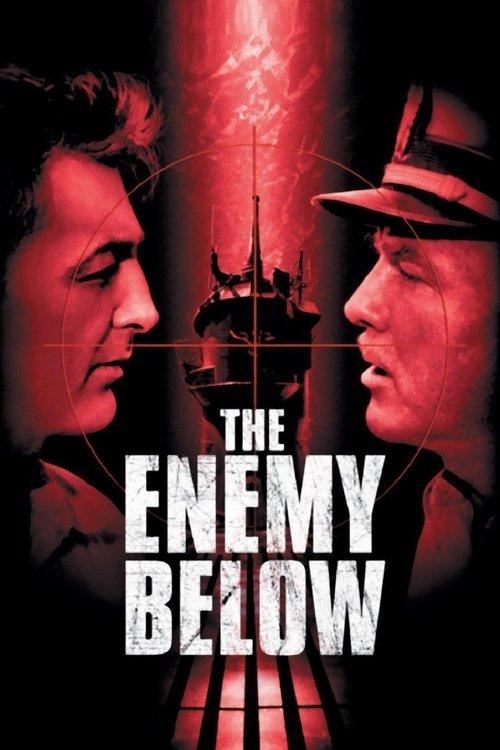 The Enemy Below Poster