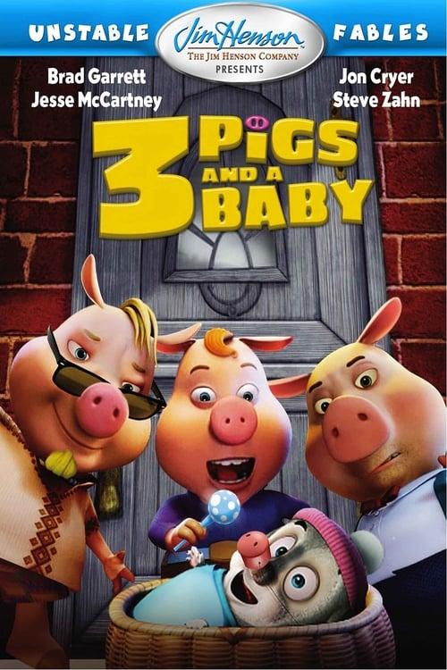 Unstable Fables: 3 Pigs and a Baby Poster