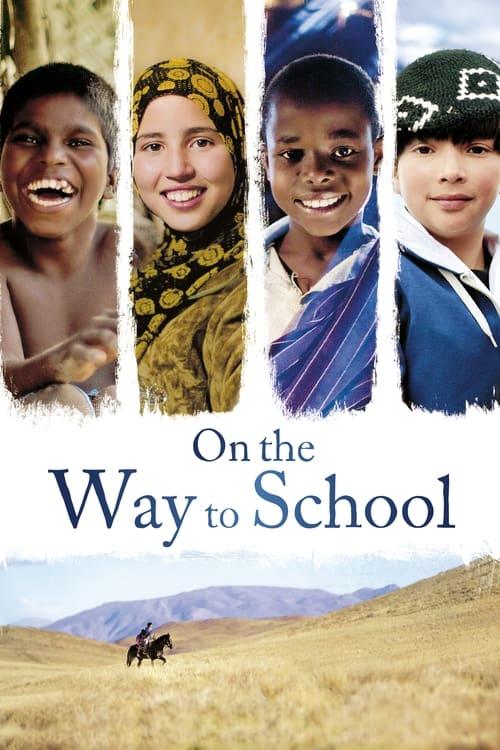 On the Way to School Poster