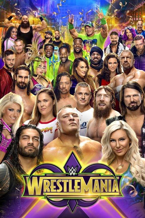 WWE WrestleMania 34 Poster