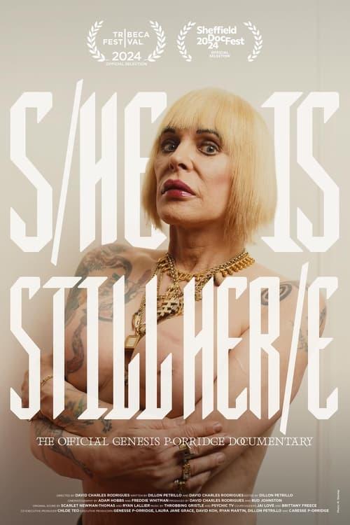 S/He Is Still Her/e - The Official Genesis P-Orridge Documentary Poster