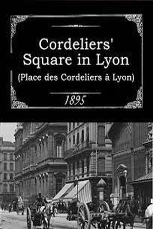 Cordeliers' Square in Lyon Poster