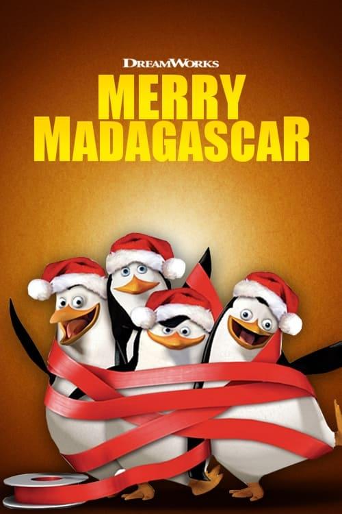 Merry Madagascar Poster