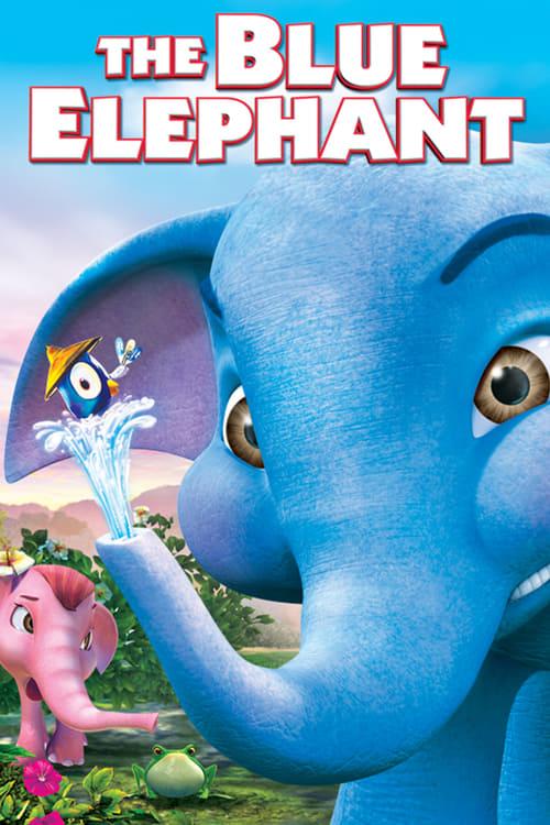 The Blue Elephant Poster