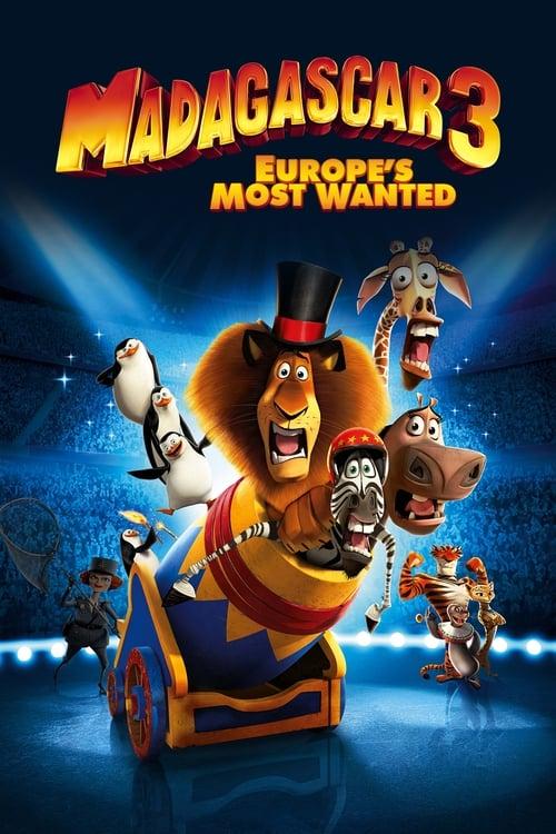 Madagascar 3: Europe's Most Wanted Poster