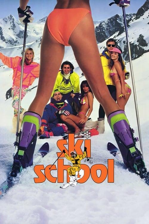 Ski School Poster