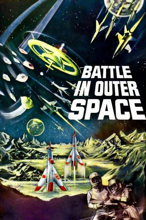 Battle in Outer Space Poster