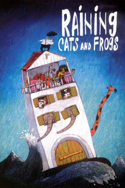 Raining Cats and Frogs Poster