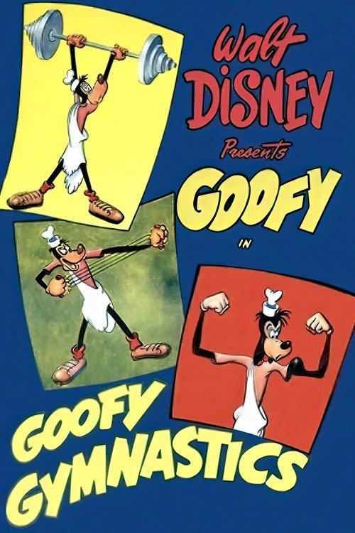 Goofy Gymnastics Poster