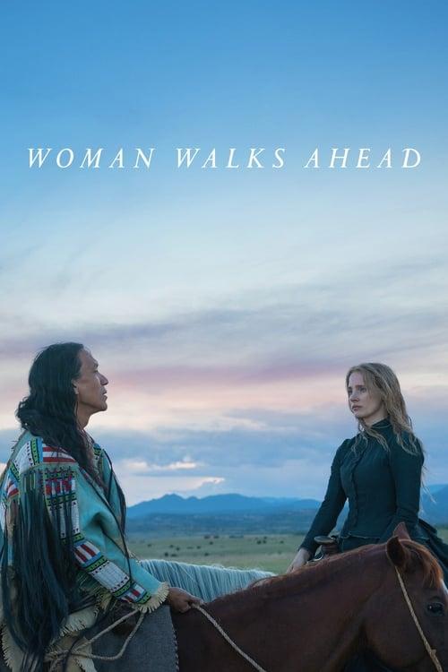 Woman Walks Ahead Poster