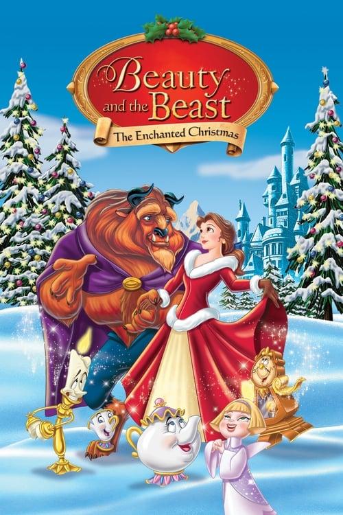 Beauty and the Beast: The Enchanted Christmas Poster