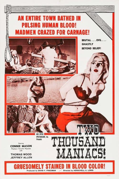 Two Thousand Maniacs! Poster