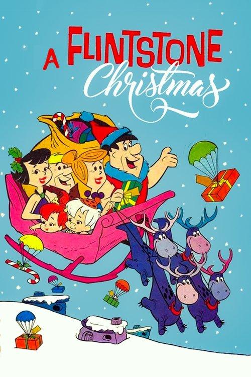 A Flintstone Christmas Poster