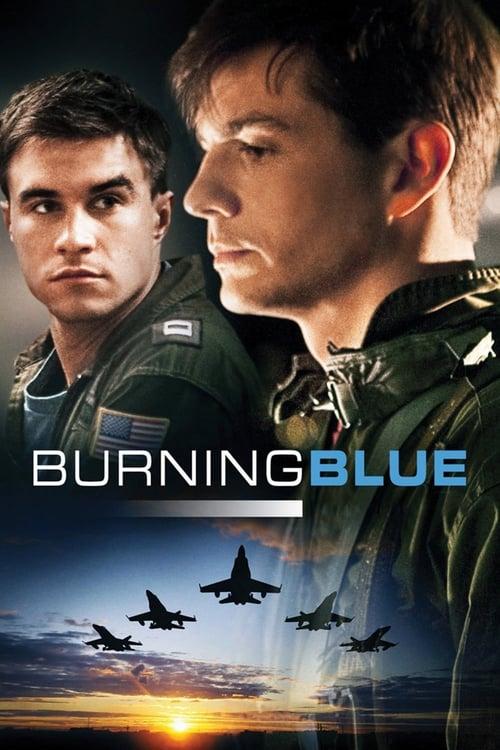 Burning Blue Poster