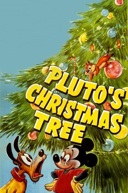 Pluto's Christmas Tree Poster