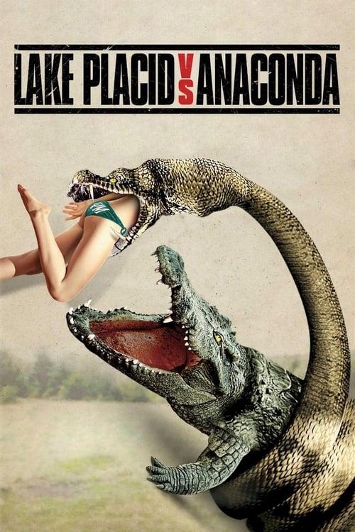 Lake Placid vs. Anaconda Poster