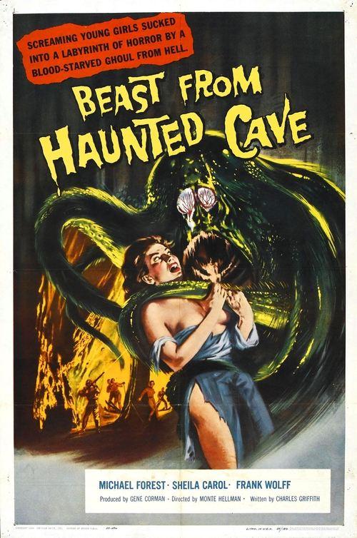 Beast from Haunted Cave Poster