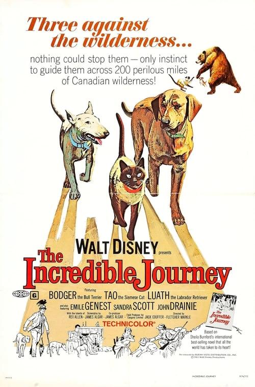 The Incredible Journey Poster